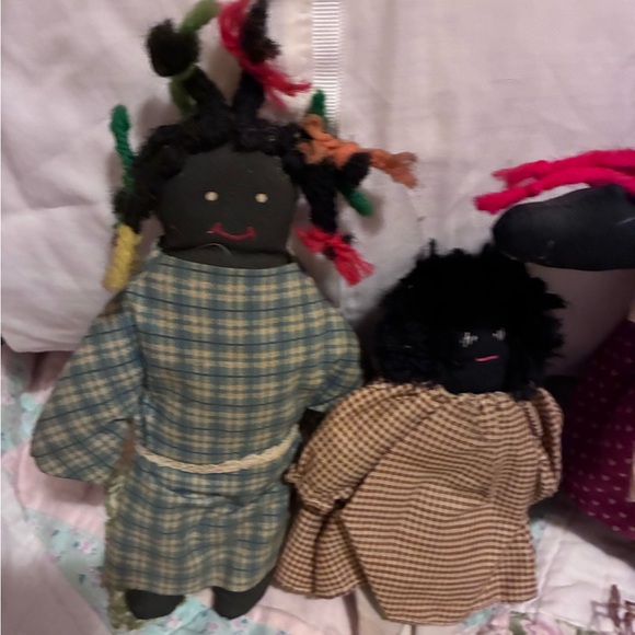 Tattered Rag Dolls Set - Picture 6 of 11